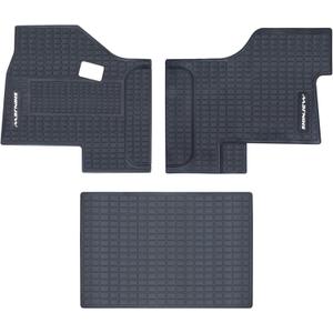 Floor Mats Compatible with Kenworth T680 T880 W900S / Peterbilt 579 567,Truck Floor Rubber Mats Cargo Liners for Kenworth Accessories All-Weather Guard Heavy Duty Includes 3PCS Set