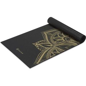 Gaiam Yoga Mat - Premium 6mm Print Extra Thick Non Slip Exercise & Fitness Mat for All Types of Yoga, Pilates & Floor Workouts (68"L x 24"W x 6mm Thick)