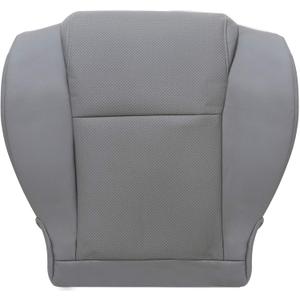 GXARTS Driver or Passenger Side Bottom Replacement Perforated Leather Seat Cover Gray Compatible with Toyota Sequoia 2007 2008 2009 2010 2011 2012 2013 Fit for Toyota Tundra 2007-2013