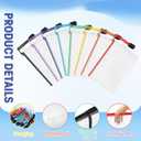 Jetec 32 Mesh Zipper Bags Bikini, Sweet Color, 5.1 x 4.1 Inch, 32 Pcs