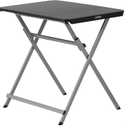 LIFETIME Small Folding Table, Personal TV Tray - Portable - Great for Kids, Camping, Cards, or Laptops - Plastic Black 30 Inch (80623)