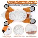 Fox Weighted Stuffed Animals - 22 Inch 4.5 Pounds Weighted Plushies Fox - Big Plush Stuffed Animals Pillow - Cute Plush Toys Gifts for Kids & Adults