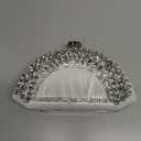 Womens Sparkly Rhinestone Glitter Clutch Purse Evening Handbag Shoulder Bag for Wedding Party Prom