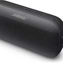 Bose SoundLink Flex Bluetooth Speaker, Portable Speaker with Microphone, Wireless Waterproof Speaker for Travel, Outdoor and Pool Use, Black