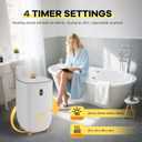 35L Collapsible Towel Warmer | for Blankets, Clothes & Robes | Home & Spa Essential