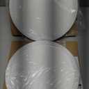 EOSMILE 2Pack 12 Inch LED Flush Mount Ceiling Light, 25W, 3000LM, CRI 95+, 2700K-5000K 5CCT & Dimmable, White Round Surface Flat Panel Light for Hallway, Kitchen, Bedroom, Laundry Room