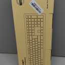 TECKNET Bluetooth Keyboard Rechargeable, 4Device Free Switching (2.4G+BT), UltraSlim Full Size Wireless Keyboard, Quiet Typing, for PC/Laptop/Smart TV/Phone, Adjustable Stand, 12 Multimedia Keys