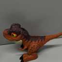 Remote Control Dinosaur Toy for Kids, Best Birthday Gift for Boys 3-12 Years Old, Realistic RC Walking Dinosaur with Light, Sound, Spray and 2.4GHz Remote Control, Brown Remote Control Dinosaur