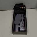 Jack Rose Travel Steamer for Clothes,100-220V Portable Iron, 15s Heat Up, Steamer Iron 2 In 1, Travel Size, Large Ceramic Heat Panel, for Global and Europe (Purple)