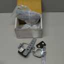 Universal Exhaust Hangers with 6-Hole Swivel - Heavy Duty Zinc-Plated Steel Muffler Hanger & Flexible Tailpipe Bracket (1-1/2"-2-1/2", 2-Pack)