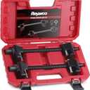 Spring Compressor Tool, Heavy-Duty Coil Spring Compressor Tool with Locking Pins, Strut Spring Compressor 13/16" Socket 1/2" Drive to Compress The Coil Spring (8.46" Max Safe Opening)