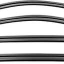 Auto Ventshade [AVS] Outside Mount Rain Guards for 2019-2026 Chevrolet Silverado, GMC Sierra 1500; 2020-2026 SIL/Sir 2500 & 3500, Double/EXT CAB ONLY | Window Vent Visors, 4 pcs. - Smoke | 94804