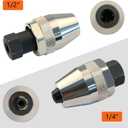 Damaged Bolt and Stud Extractor Tool, Grips and Removes 1/4-Inch to 1/2-Inch Studs, Broken Bolt and Stud Remover for Broken, Damaged, Rounded Off, Painted, and Rusted Tight Bolts