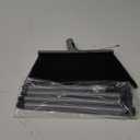 Indoor/Outdoor Broom for Floor Cleaning with 58 inch Long Handle, Angle Brooms Heavy Duty for Home Garage Kitchen Office Courtyard Lobby Lawn Concrete (Gray)