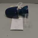 BEAUTURAL Steamer for Clothes, Portable Handheld Garment Fabric Wrinkles Remover, Aluminum Heating Plate, 35-Second Fast Heat-up, Large Detachable Water Tank (Only for 120V) (Blue & White)