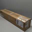 Allied Brass CV-406-18BB-BKM, ClearView 18" Flat Black/Clear Shower Door Handle