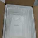 Leinuosen 7 Pcs Extra Large Buffet Risers Set 10" to 16" Rectangle Acrylic Display Box Catering Dessert Table Riser Food Display Decorative Stand with Hollow Bottom for Catering Supplies(White)