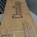 ChooChoo Farmhouse Storage Cabinet, Bathroom Floor Cabinet with Doors and Drawers, Kitchen Pantry Cabinet for Living Room, Laundry, Black