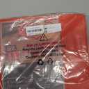 [Red Christmas Ornament Storage Box with Dividers] - (Holds 48 Ornaments up to 3 Inches in Diameter) | Acid-Free Removable Trays with Separators | Clear Window to Easily See Storage Bags Contents