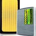 COCOAUTO Engine & Cabin Air Filter Kit for Lexus RX350h Hybrid (2023-2026), NX350h (2022-26), ES300h (2019-25), NX450h+ RX450h+ PHEV (2024-26), Replaces17801F0020, 1780177050, 8713958010