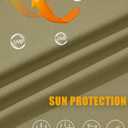 MAGCOMSEN Men's Long Sleeve Sun Shirts UPF 50+ Tees 1/4 Zip Up Fishing Running Rash Guard T-Shirts Outdoor Shirt (Large, Dull Cyan)