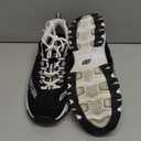 Skechers Women's D'Lites Dazzling Canvas Low Top Sneaker Shoes Black/Multi 11