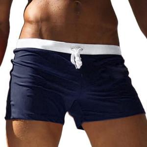 COOFANDY Men's Quick Dry Swim Trunks with Zip Pockets Lightweight Swim Shorts Bathing Suits Swimsuit Navy Blue, XXL
