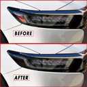 SlickMod PreCut Vinyl Smoke Tint for 2018-2022 Honda Accord Headlight (3. Amber Sidemarker Delete, 20 Percent Dark Smoke)