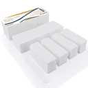 Salon Quality Non-woven Wax Strips for Body and Facial Hair Removal Multi Size Pack (500)