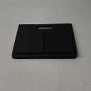 ABC life Magazine Holder Stable Magazine Rack Floor, Foldable PU Leather Newspaper Book Storage Basket Box, Upgraded Magazine File Folder Organizer Free Standing, for Living Room Home Office, Black