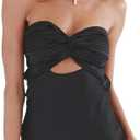 Princess Polly Women's Shellie Mini Dress (0, Black)