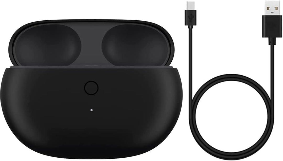 Charging Case Compatible with Beats Studio Buds, Replacement USB-C Charger Case Dock Cradle for Beats Studio Buds Wireless Earbuds (Black)