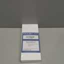 Thick Blank 100lb White Heavyweight 4" x 9" Program/Menu Cards - 100 Pack - Inkjet & Laser Printer Compatible - For Wedding, Business, Formal Events