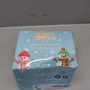 Snowman Clay Crafts 12 Pack Build a Snowman Christmas DIY Kit, Creative Kids Modeling Activities Making Clay, Christmas Stocking Stuffers Christmas Crafts Xmas Gift for Kids