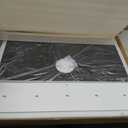 Moonee Vanity Mirror with Lights, Hollywood Lighted Makeup Mirror with 15 Dimmable Bulbs and 10X Magnification, 3 Colors Modes, Aluminum Metal Frame, Light Up Mirror for Tabletop or Wall23" x 18" (White)