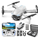 1080P Drone with Camera for Kids & Adults Beginners, Foldable FPV Quadcopter with One Key Takeoff/Landing, Gesture Control, 360° Flips, 2 Batteries, Toy Gift for Teen Boys and Girls