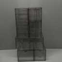 Makeup Organizer Storage With 16 Drawers, 4 Pcs Desktop Office Supplies, Desk Organizers, Clear Accessories, Dustproof Storage Drawer and for Make Up, Jewelry, Pen, Stationary