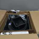 Broan-NuTone 110 CFM Decorative Bathroom Exhaust Fan with LED Light and Matte Black Trim