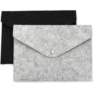 2 Pack of A5 File Folders Felt Folder Expanding Document Folder Portable Felt Holder Documents Folders Briefcase Bag
