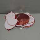 JOYIN 31 Pcs Valentines Day Swirl String Cutout,Decoration Kit with Banner, Garland, Foil Swirls, Hanging Swirls with Heart Pendant,Heart Honeycombs for Valentines Party, Wedding ,Anniversary