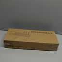 Laveshop Small Dish Drying Rack, Compact Dish Drainer for Kitchen Counter, with Adjustable Back Slots, Space-Saving for Small Kitchens, Black