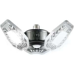 Ontel Beyond Bright Ultra LED Ultra-Bright Motion Activated Garage Light Ontel Beyond Bright Ultra LED Ultra-Bright Motion Activated Garage Light