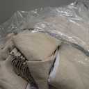 Beige Oatmeal Linen Pinch Pleated 100% Blackout Curtains 90 Inch Length 2 Panels Set Pinch Pleat Curtains Black Out Blocking Room Darkening Drapes with Liner for Bedroom Living Room Window 40x90