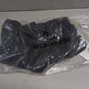 Women's Fleeced Performance Jacket - Full-Zip Stand-Up Collar, Warm Fleece for Winter Daily Wear (Black, M)