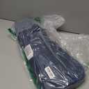 Kitchen Rug, Rubber Non Slip Kitchen Rugs Washable, Absorbent Runner Mat for Floor, Machine Washable Standing Mats for in Front of Sink, Door, Laundry, Entryway, Hallway (Navy Blue, 36"  24")