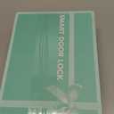 Fingerprint Handle Door Lock Smart Door Lock Levers eLinkSmart Digital Keyless Entry Door Knob Watch App Open Knob Lock for Bedroom Gold