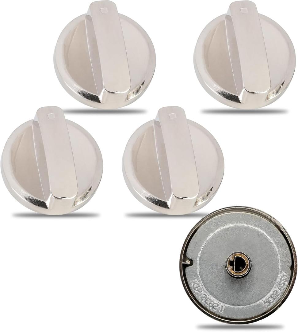 813396 Wolf Oven Range Knob Replacement-Replaceable 805071 and 808472-36 Inch CT36G/S CT36G/S-LP Stove Top Knob (5 Pack)