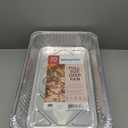 Aluminum Deep Foil Pans Full Size, Large Disposable Roasting & Baking Pan, 21"x13" (20 Pack) Extra Heavy Duty Chafing Trays for Hotels, Restaurants, Caterers, Steam Table, Buffets & Bakeware