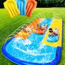 Lawn Water Slip Splash Pad Slide for Home00000
