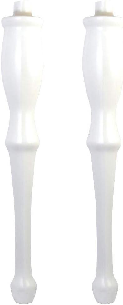 Kingston Brass VPB532P Imperial Console Sink Legs, White 28.94 x 3.75 x 3.75
